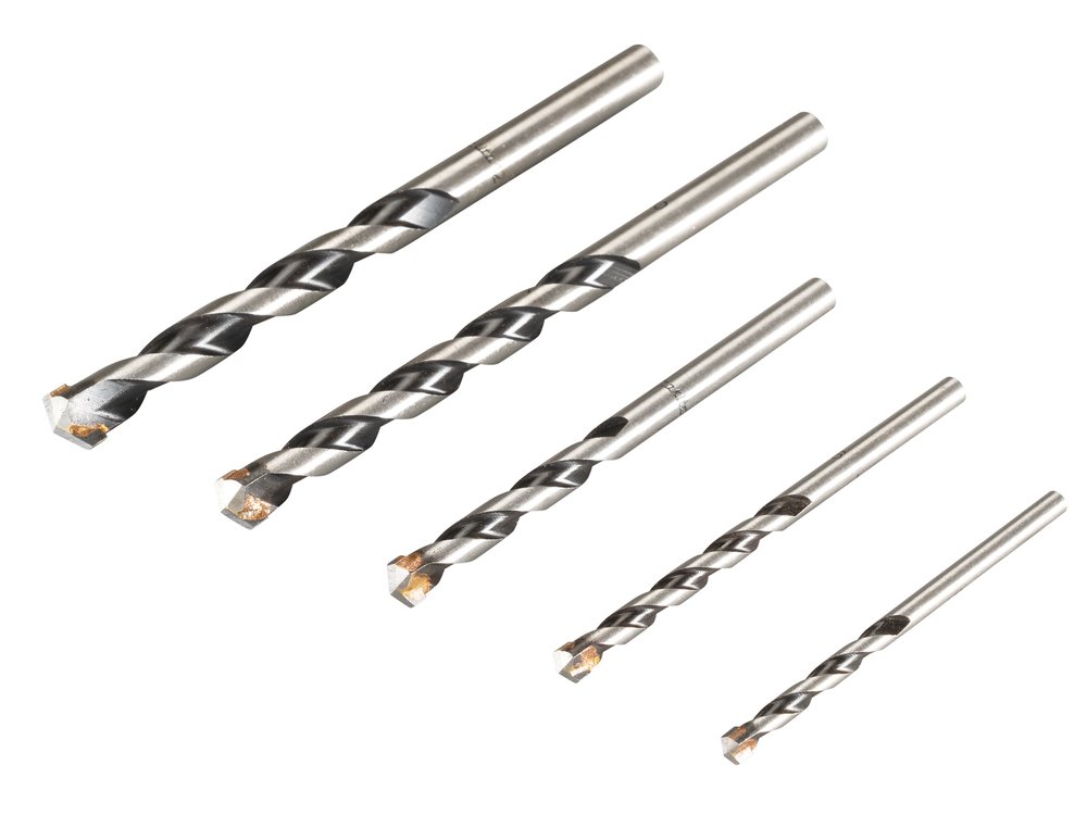Estuche de Brocas Multimaterial Omnibohrer, 5 Piezas Makita D-30477 5X85 6X100 Azul perforación fijación aluminio