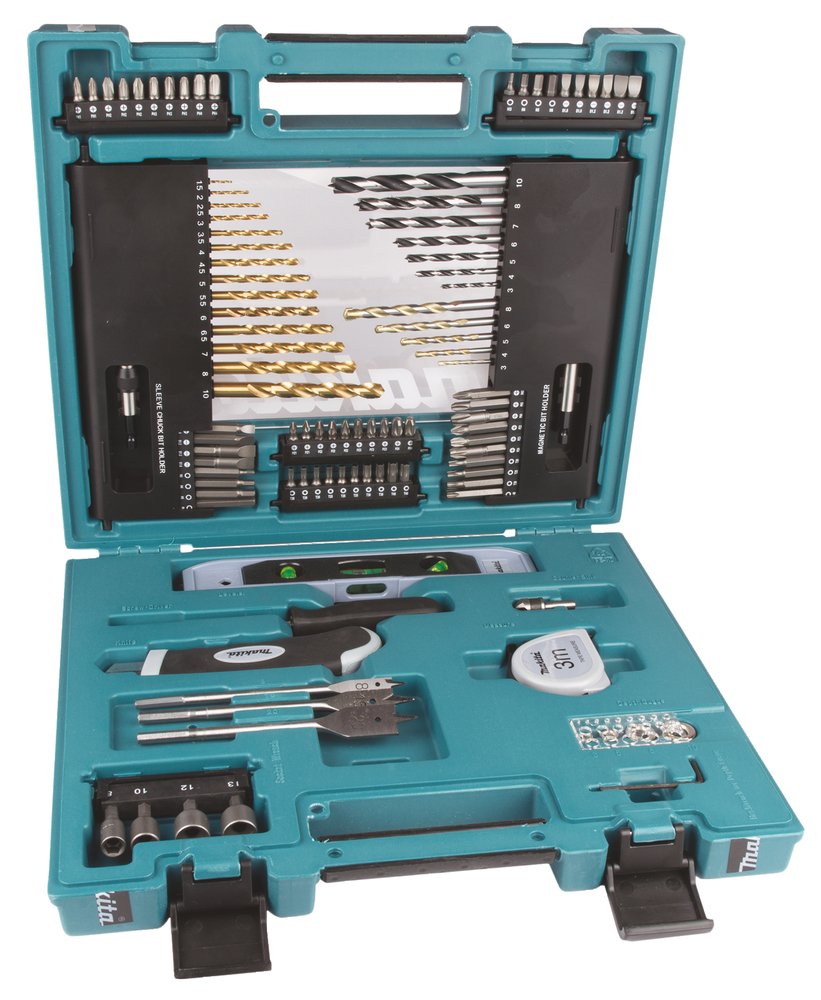 Set de Brocas , 104 Piezas Makita D-31778 10 Mm 20 Mm perforación fijación