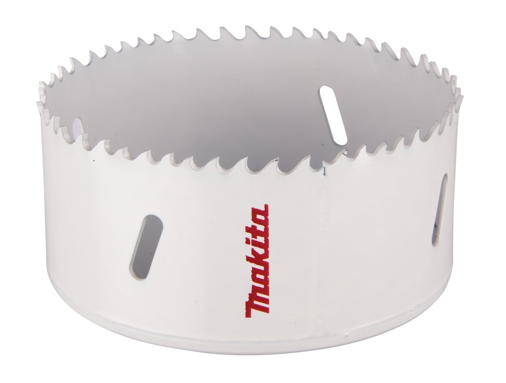 Broca de Corona Bim 95 Mm Makita D-35558 Inox perforación fijación acero inoxidable · aluminio