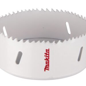 Broca de Corona Bim 108 Mm Makita D-35586 Inox perforación fijación acero inoxidable · aluminio