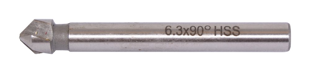 Avellanador de Acero 90°, Hss, 6,3 Mm Makita D-37437 perforación fijación