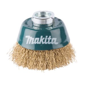 Grata Cónica Ondulada de Acero Latonado 60 Mm, 0,3 Mm, M14 Makita D-39746 trabajo metal latón · rosca M14