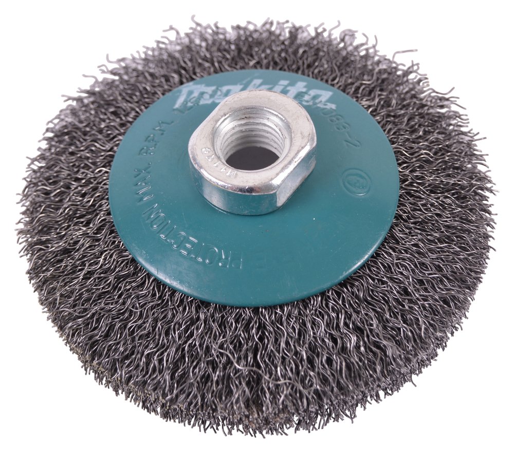Cepillo Oblicuo Rizado de Acero 100 Mm, M14 Makita D-39827 trabajo metal rosca M14