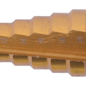Broca Escalonada de Filo Recto Tin 4 - 20 Mm Makita D-40129 75 Mm perforación fijación
