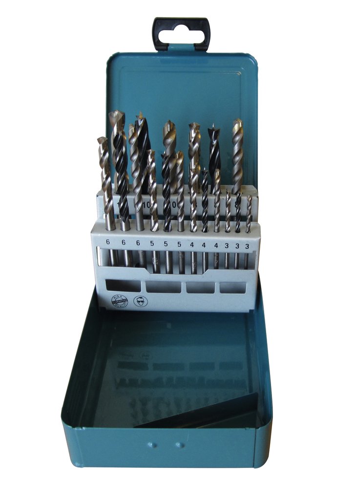 Set de Brocas , 18 Piezas Makita D-46202 3X3 10 Mm perforación fijación