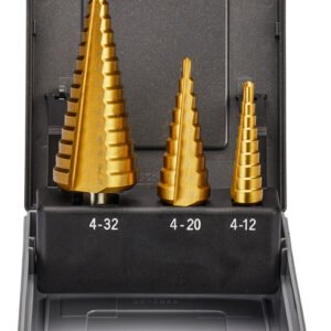 Estuche de Brocas Escalonadas Tin Makita D-46573 32 Mm 102 Mm perforación fijación