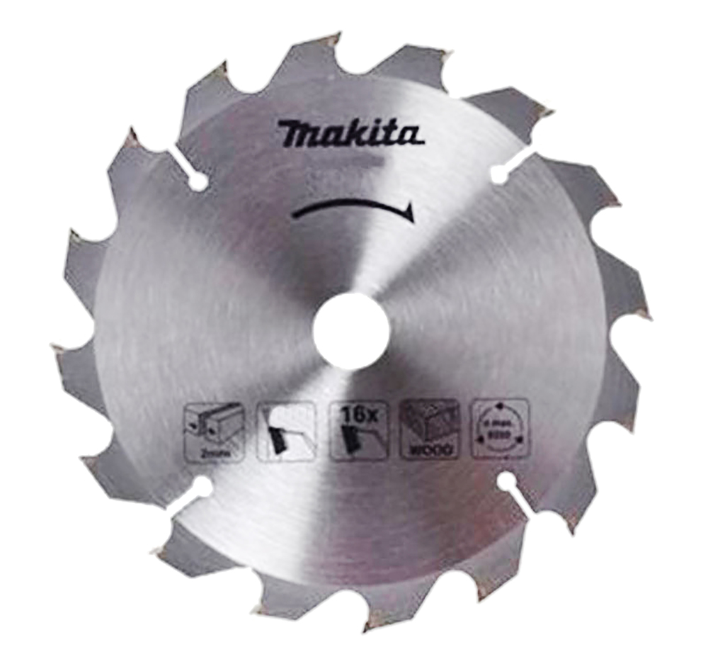 Disco Sierra Circular , Specialized T C T, 165 X 20 Mm, 16 D Makita D-52554 165X20 Mm corte