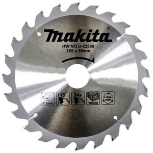 Disco Sierra Circular , Standard T C T 185 X 30 Mm, 24 D Makita D-52598 185X30 Mm corte
