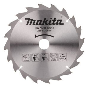 Disco Sierra Circular , Standard T C T 235 X 30 Mm, 20 D Makita D-52613 235X30 Mm corte