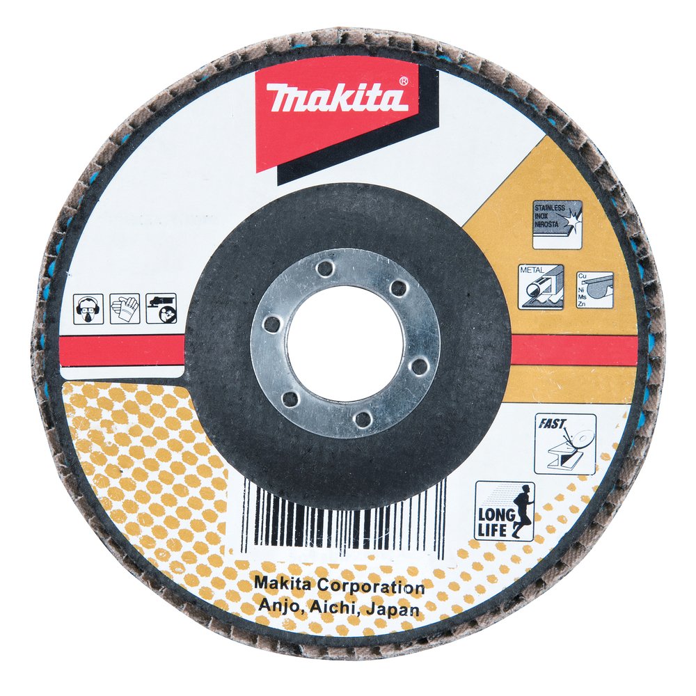Disco de Láminas 180 Mm, Z120 Makita D-53855 180X22 Inox trabajo metal acero inoxidable