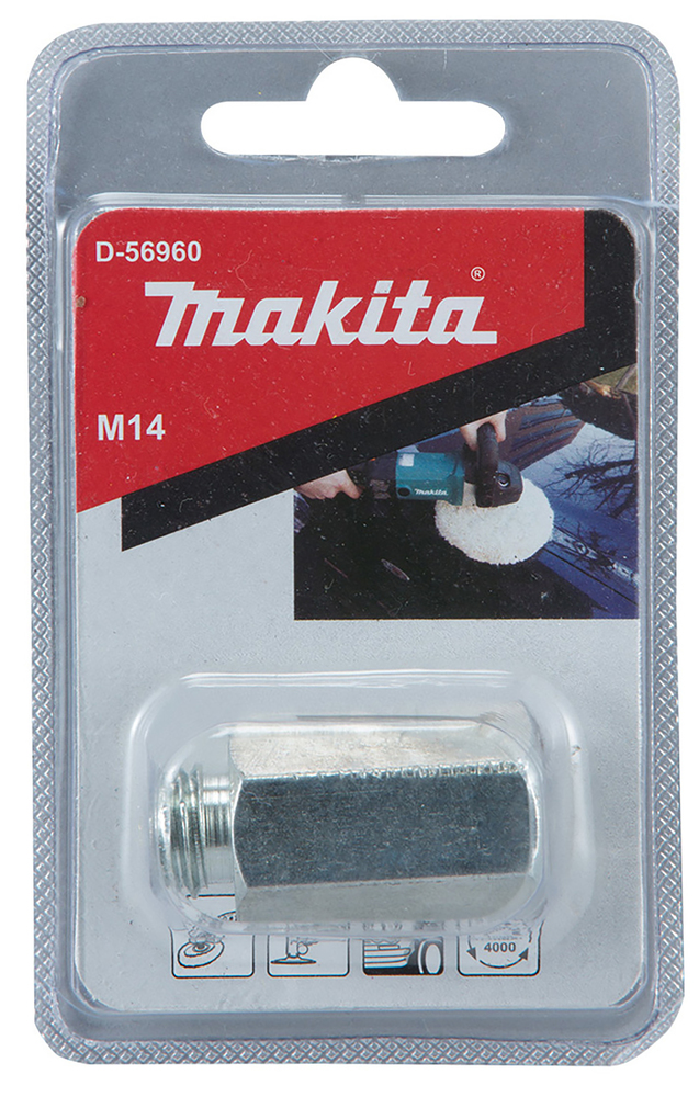 Adaptador para Boina Doble 230 Mm Makita D-56960 abrasivo pulido - Imagen 3