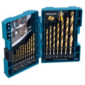 Set de Brocas de Metal , Hss-tin, 19 Piezas Makita D-67527 10 Mm perforación fijación