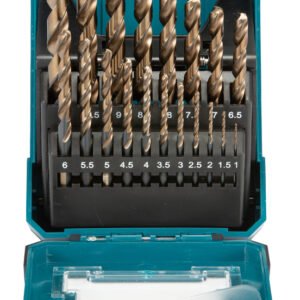 Set de Brocas de Metal M-force, 19 Piezas Makita D-67583 10 Mm perforación fijación