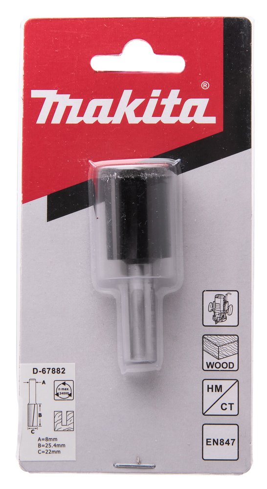 Broca Recta, T C T , 22 X 57,2 Mm Makita D-67882 22X57 fresadora - Imagen 4