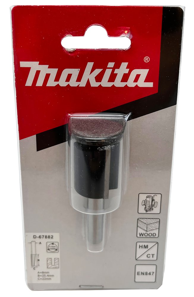 Broca Recta, T C T , 22 X 57,2 Mm Makita D-67882 22X57 fresadora - Imagen 2