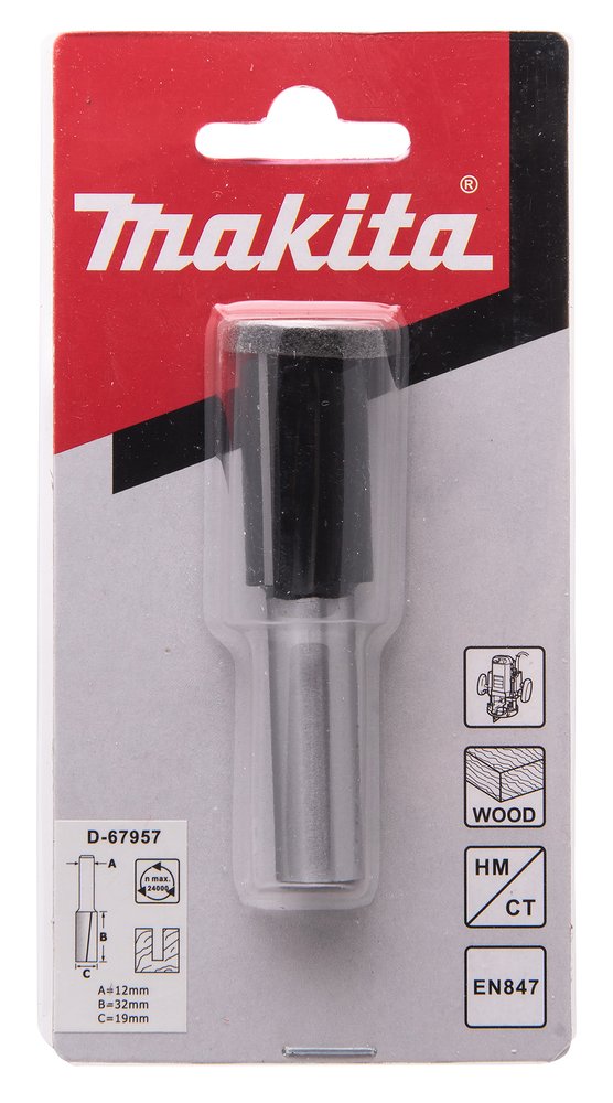 Broca Recta, T C T , 19 X 73 Mm Makita D-67957 19X73 Mm fresadora - Imagen 4