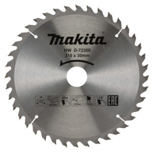 Disco Sierra Circular , Standard T C T, 210 X 30 Mm, 40 D Makita D-72300 210X30 Mm corte