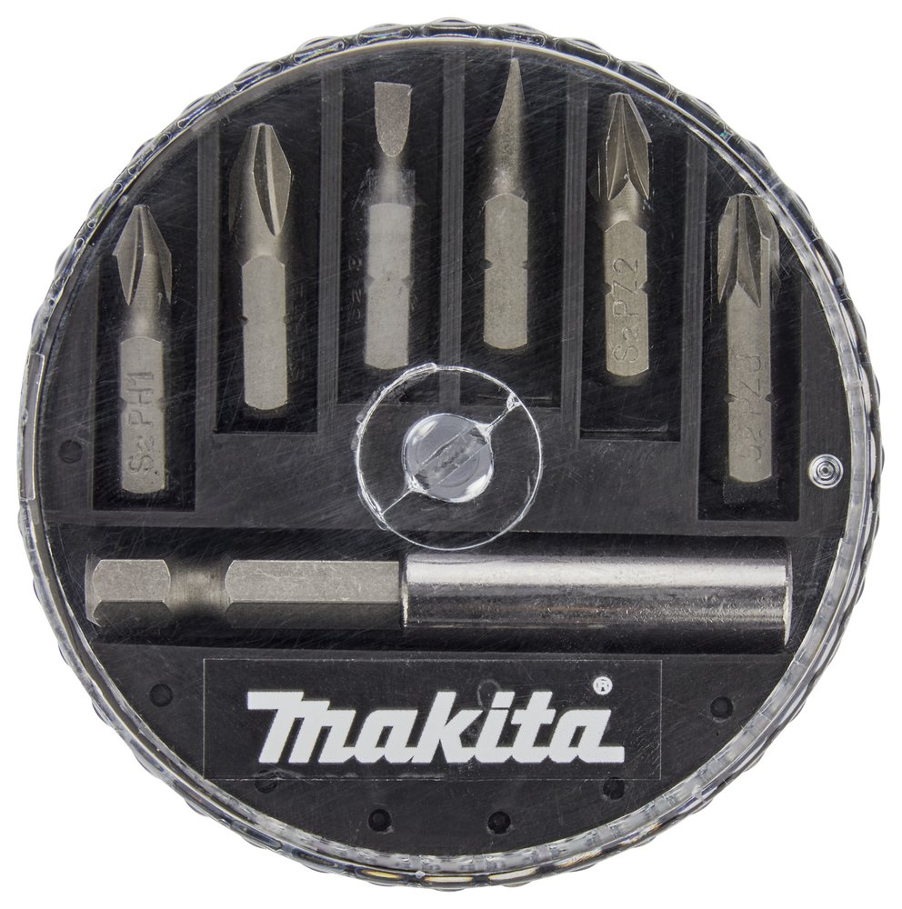 Set de Puntas, 7 Piezas Makita D-73271 25 Mm 60 Mm perforación fijación