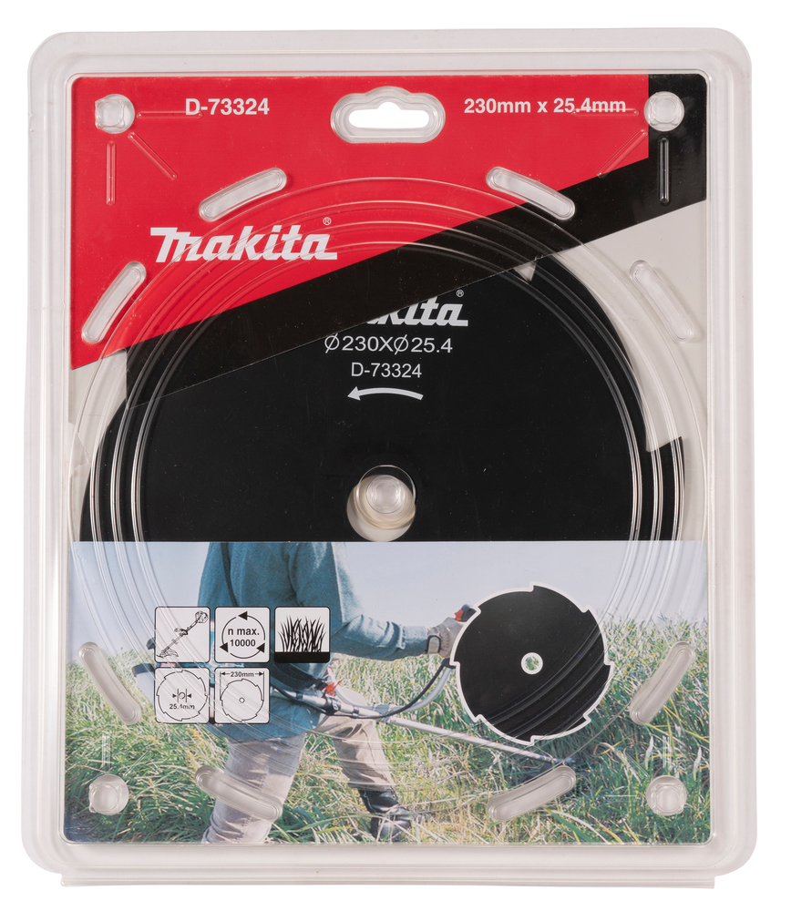 Disco Circular, 230 X 25,4 Mm, 1,8 Mm, 8T Makita D-73324 gasolina jardín - Imagen 3