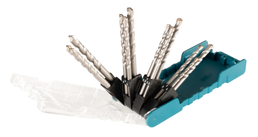 T C T Set de Brocas , 12 Piezas Makita D-73483 8 Mm 110 Mm perforación fijación - Imagen 2