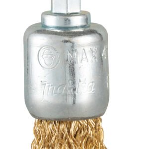 Cepillo de Acabado Latonado para Taladro, 19 Mm, 0,3 Mm, 1/4" Makita D-73710 trabajo metal latón