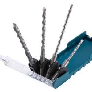 Estuche de Brocas T C T, para Sds-plus, 4 Piezas Makita D-74136 5X110 Mm 6X160 Mm perforación fijación