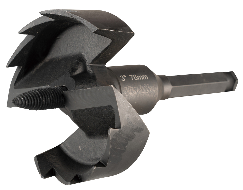 Broca Autoalimentada 76 X 127 Mm Makita D-74407 76X127 Mm perforación fijación