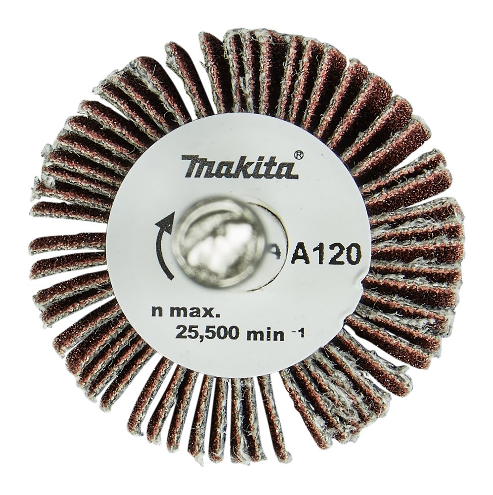 Cepillo Lijas Ø30 X 10 Mm, A120 Makita D-75328 30X10 trabajo metal - Imagen 2