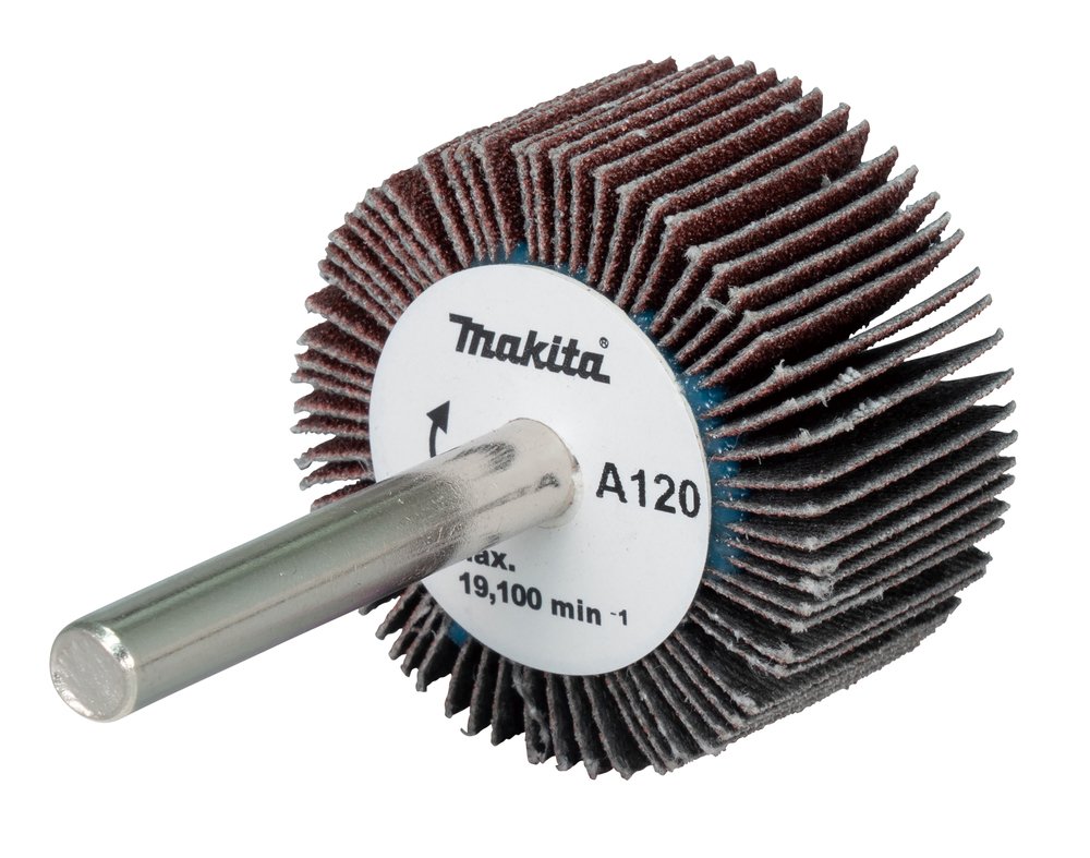 Cepillo Lijas Taladro, Ø40 X 20 Mm, A120 Makita D-75362 40X20 trabajo metal - Imagen 2