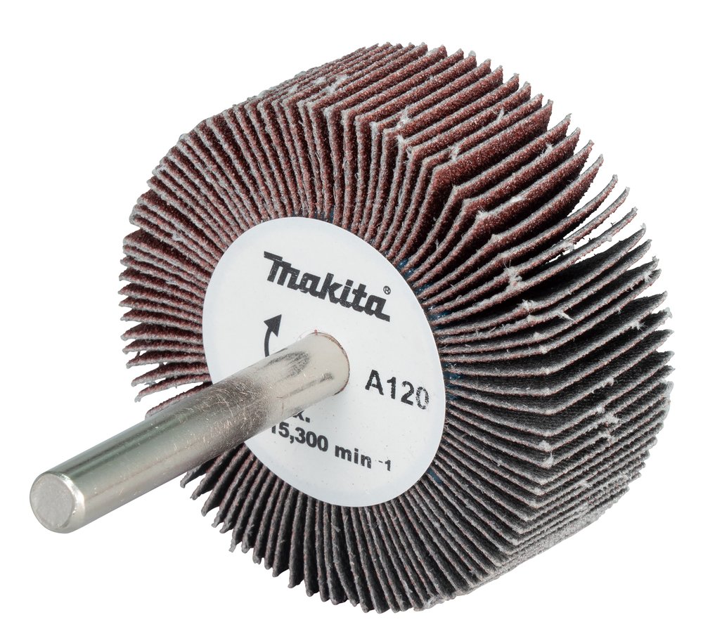 Cepillo Lijas Taladro, Ø50 X 20 Mm, A120 Makita D-75409 50X20 trabajo metal - Imagen 2