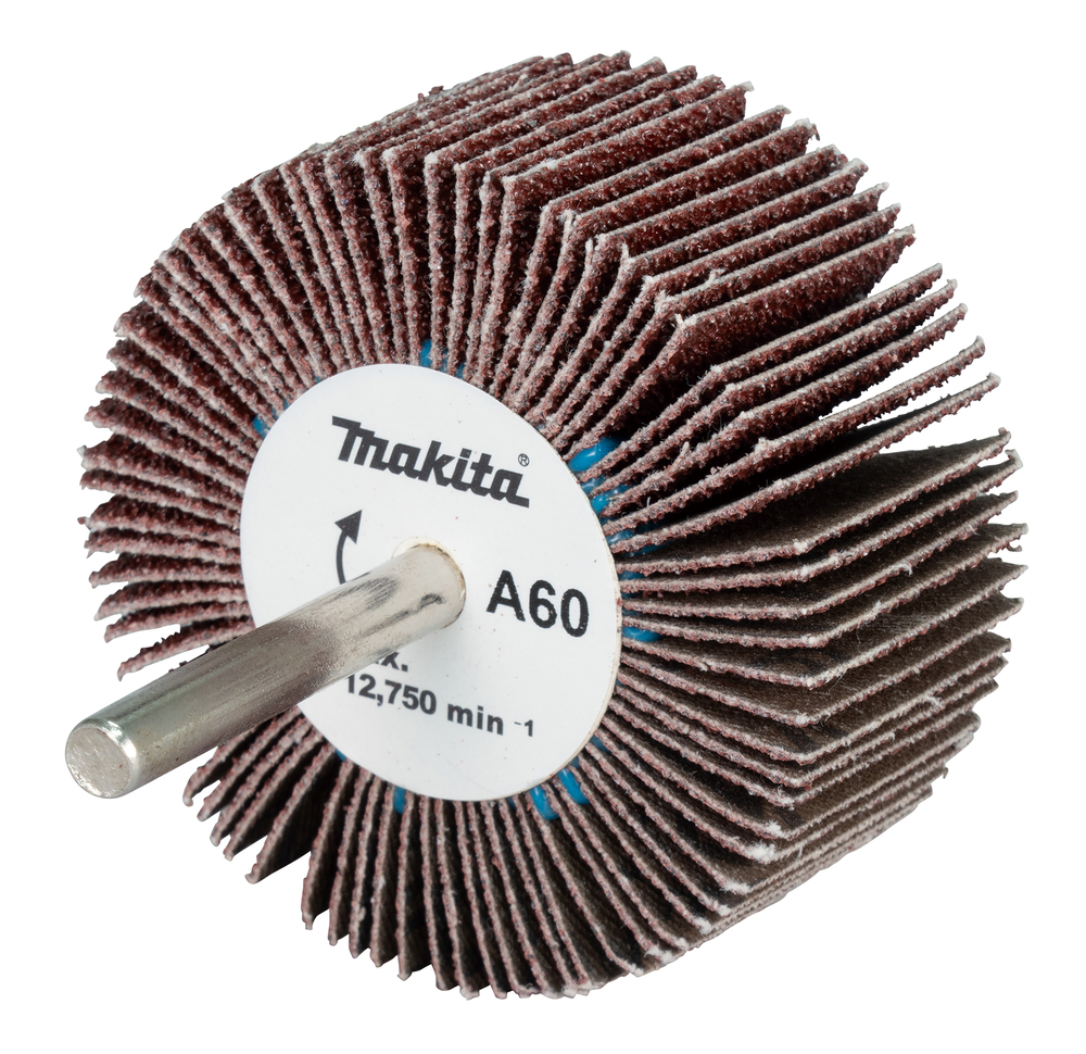 Cepillo Lijas Taladro, Ø60 X 30 Mm, A60 Makita D-75845 60X30 trabajo metal - Imagen 2