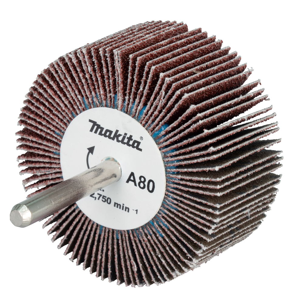 Cepillo Lijas Taladro, Ø60 X 30 Mm, A80 Makita D-75851 60X30 trabajo metal - Imagen 2