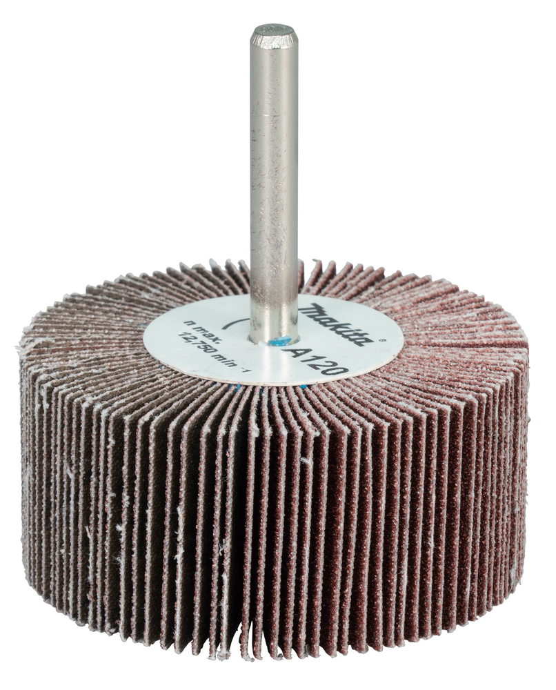 Cepillo Lijas Taladro, Ø60 X 30 Mm, A120 Makita D-75867 60X30 trabajo metal