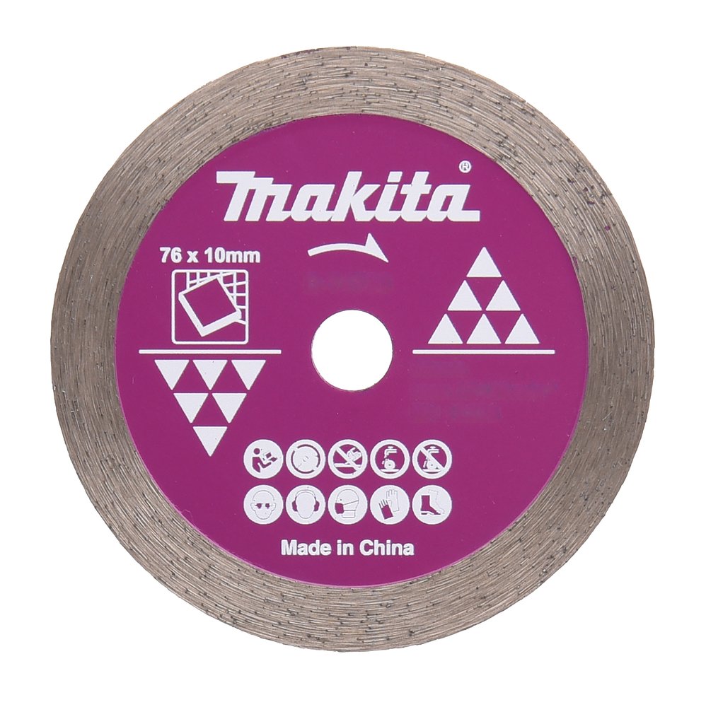 Disco de Diamante 76 X 10 Mm Makita D-77263 76X10 Mm Azul