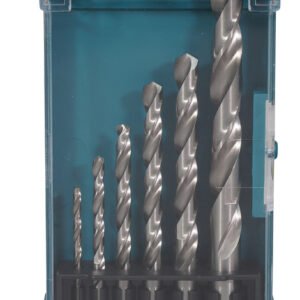 Estuche Brocas de Metal Hss-gs, 6 Piezas Makita D-78346 6 Mm 0 Mm Transparente perforación fijación
