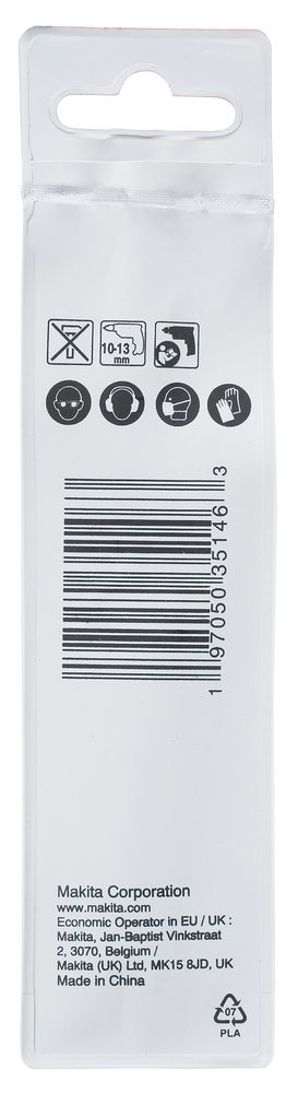 Broca para Vidrio y Baldosas 6 X 58 Mm Makita D-78433 6X58 Mm perforación fijación - Imagen 4
