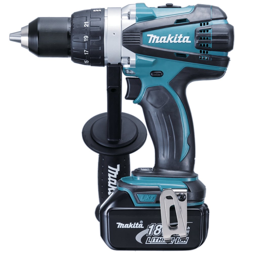 Taladro Atornillador Lxt® Makita DDF458Z 000 M 2000 M Blanca herramienta batería 18 V