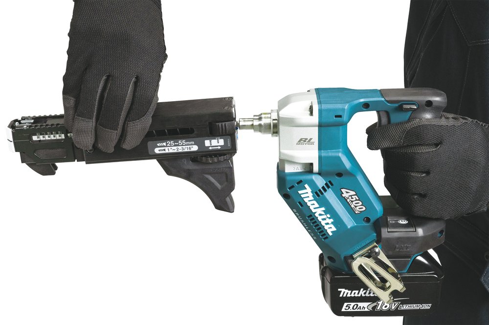 Atornillador Autoalimentado Lxt® Makita DFR552Z 55 Mm 500 M Mate herramienta batería 18 V - Imagen 10