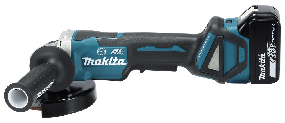 Miniamoladora Lxt® Makita DGA517Z 125 Mm 500 M Blanca herramienta batería 18 V - Solo máquina (sin batería ni cargador) - Imagen 2