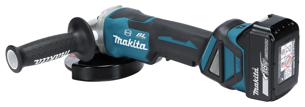 ZU Miniamoladora Lxt® Makita DGA518 125 Mm 500 M Blanca herramienta batería 18 V - Solo máquina (sin batería ni cargador) - Imagen 3