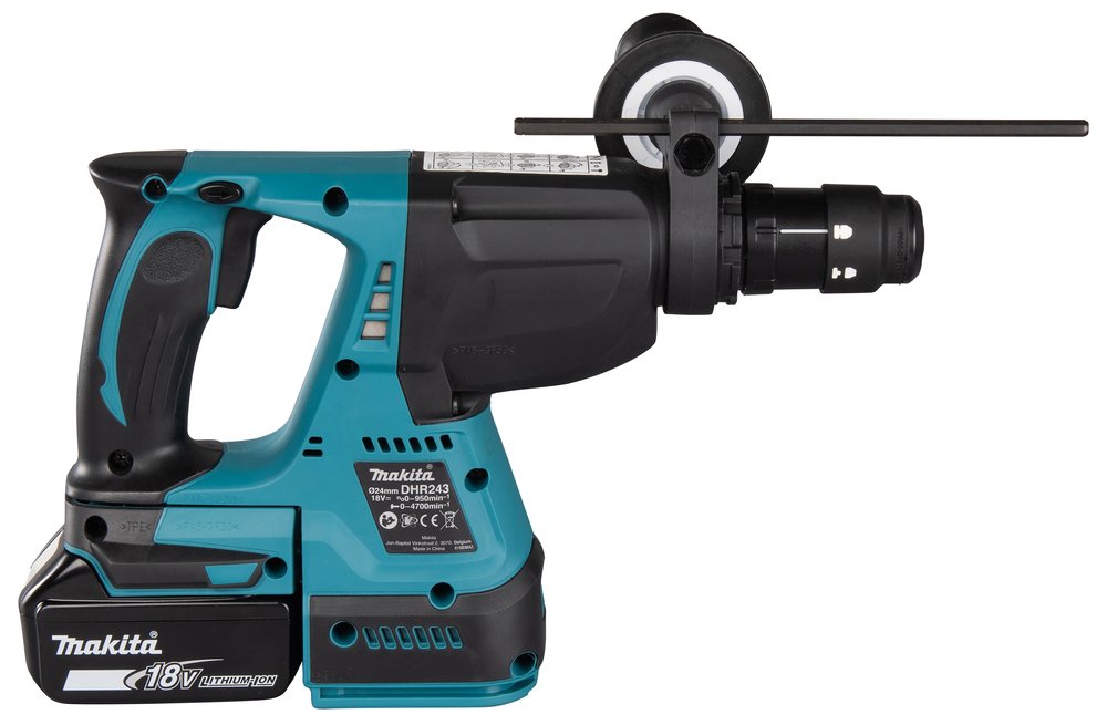 RTJ Martillo Ligero Lxt® Makita DHR243 24 Mm 950 M Blanca herramienta batería 18 V - Imagen 6
