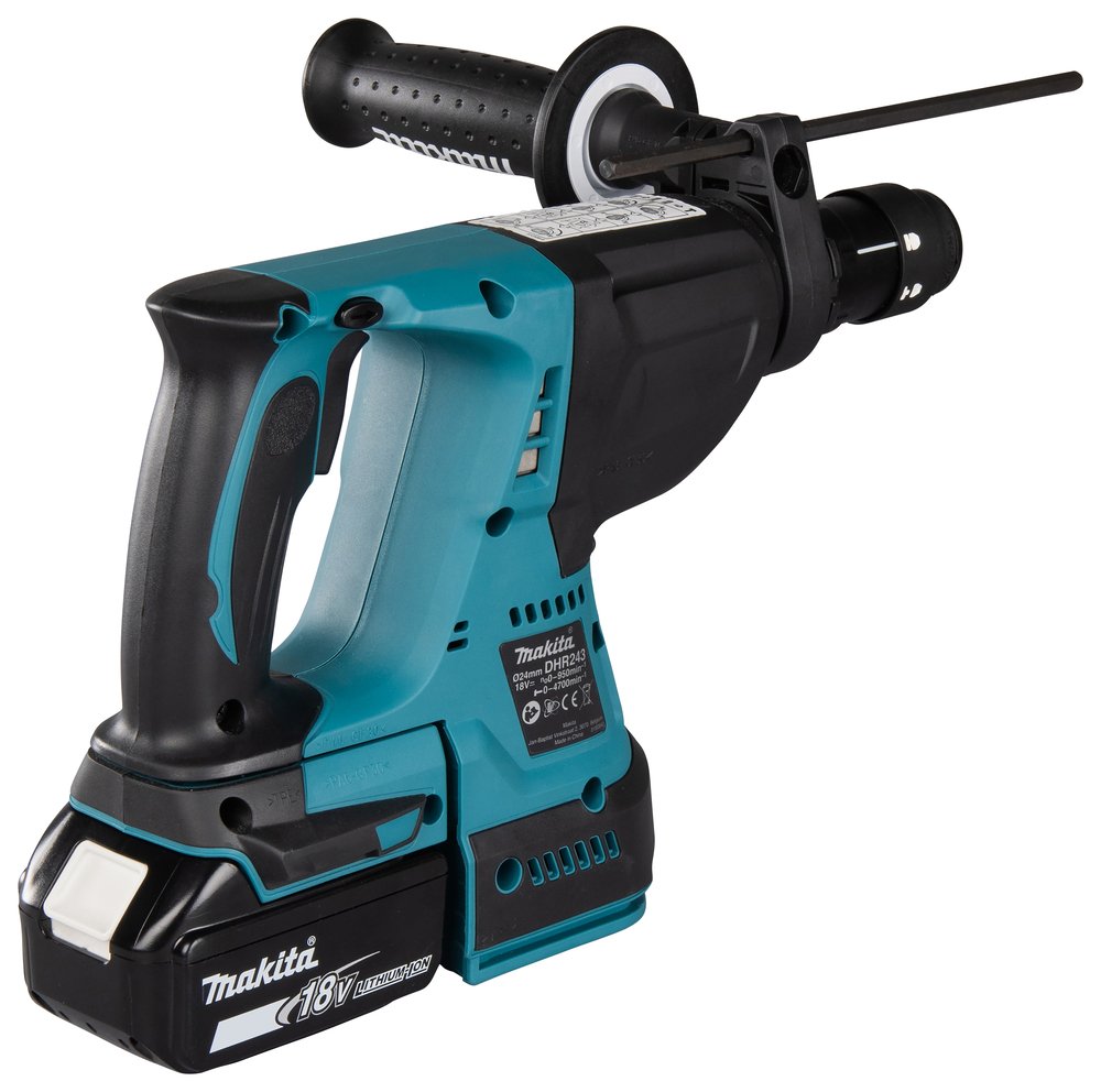 RTJ Martillo Ligero Lxt® Makita DHR243 24 Mm 950 M Blanca herramienta batería 18 V - Imagen 5