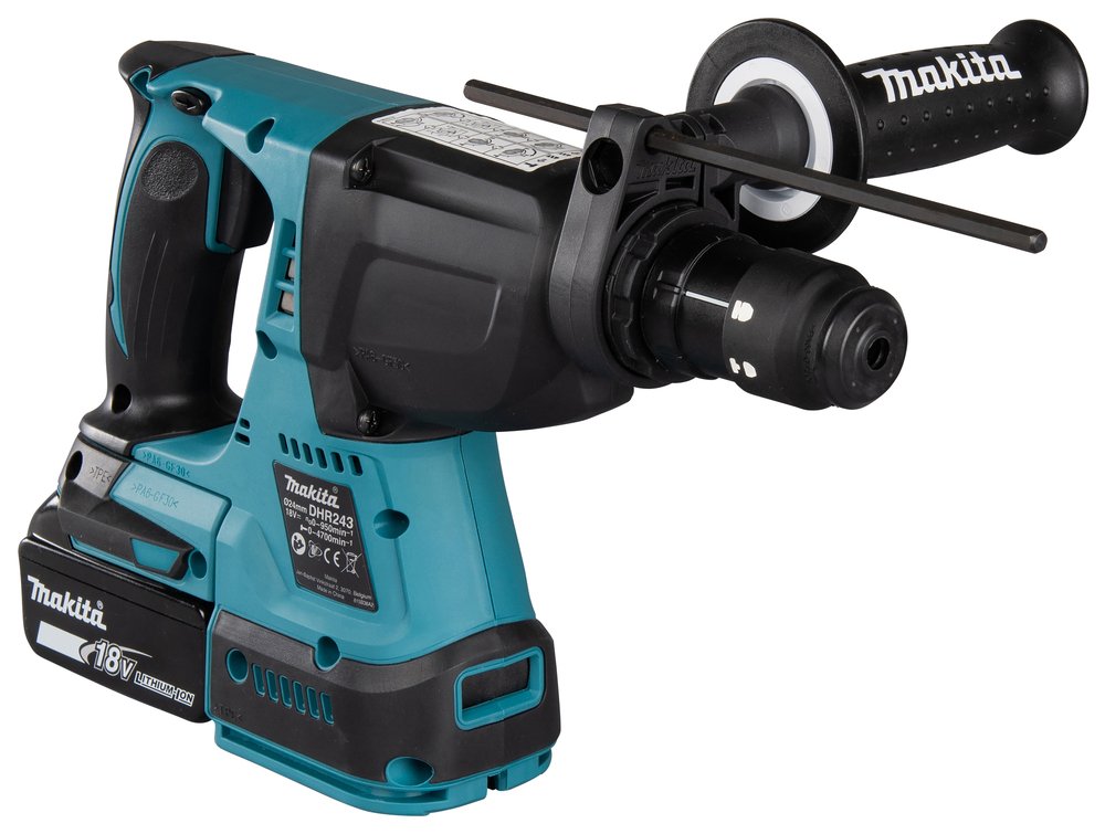 RTJ Martillo Ligero Lxt® Makita DHR243 24 Mm 950 M Blanca herramienta batería 18 V - Imagen 7