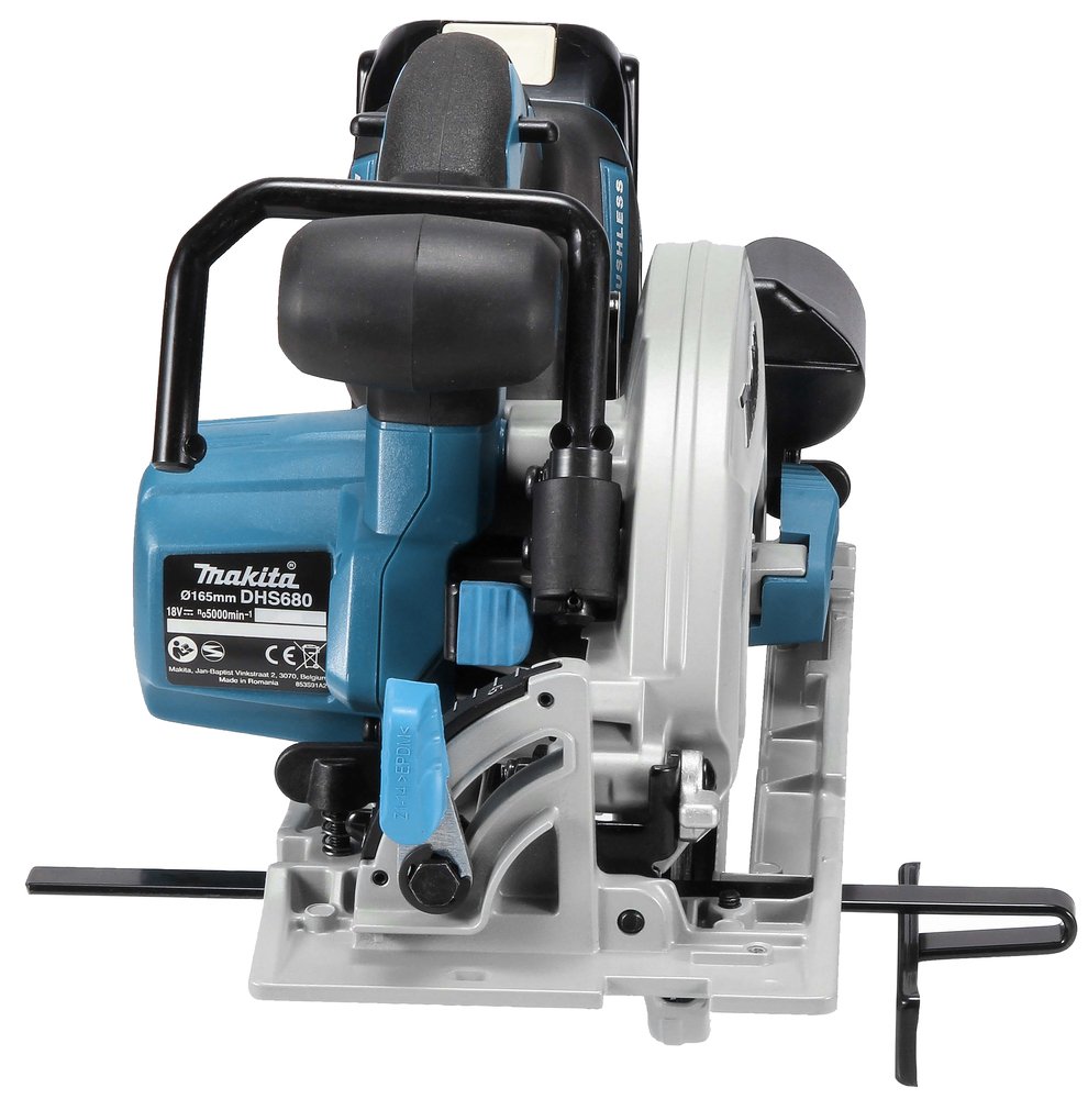 Sierra Circular Lxt® Makita DHS680Z 000 M 165 Mm Blanca herramienta batería 18 V - Solo máquina (sin batería ni cargador) - Imagen 8