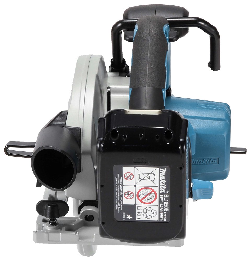 Sierra Circular Lxt® Makita DHS680Z 000 M 165 Mm Blanca herramienta batería 18 V - Solo máquina (sin batería ni cargador) - Imagen 4