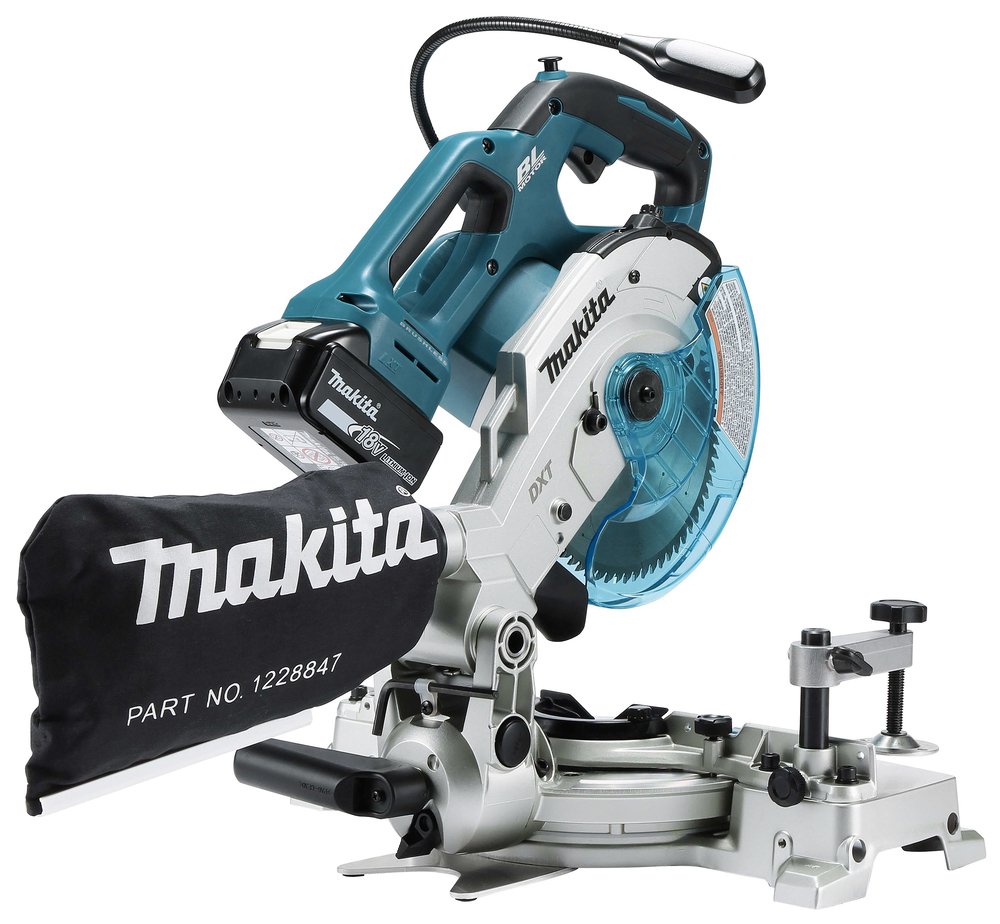 Ingletadora Lxt® Makita DLS600Z 165 Mm 000 M Mate trabajo madera aluminio - Imagen 3
