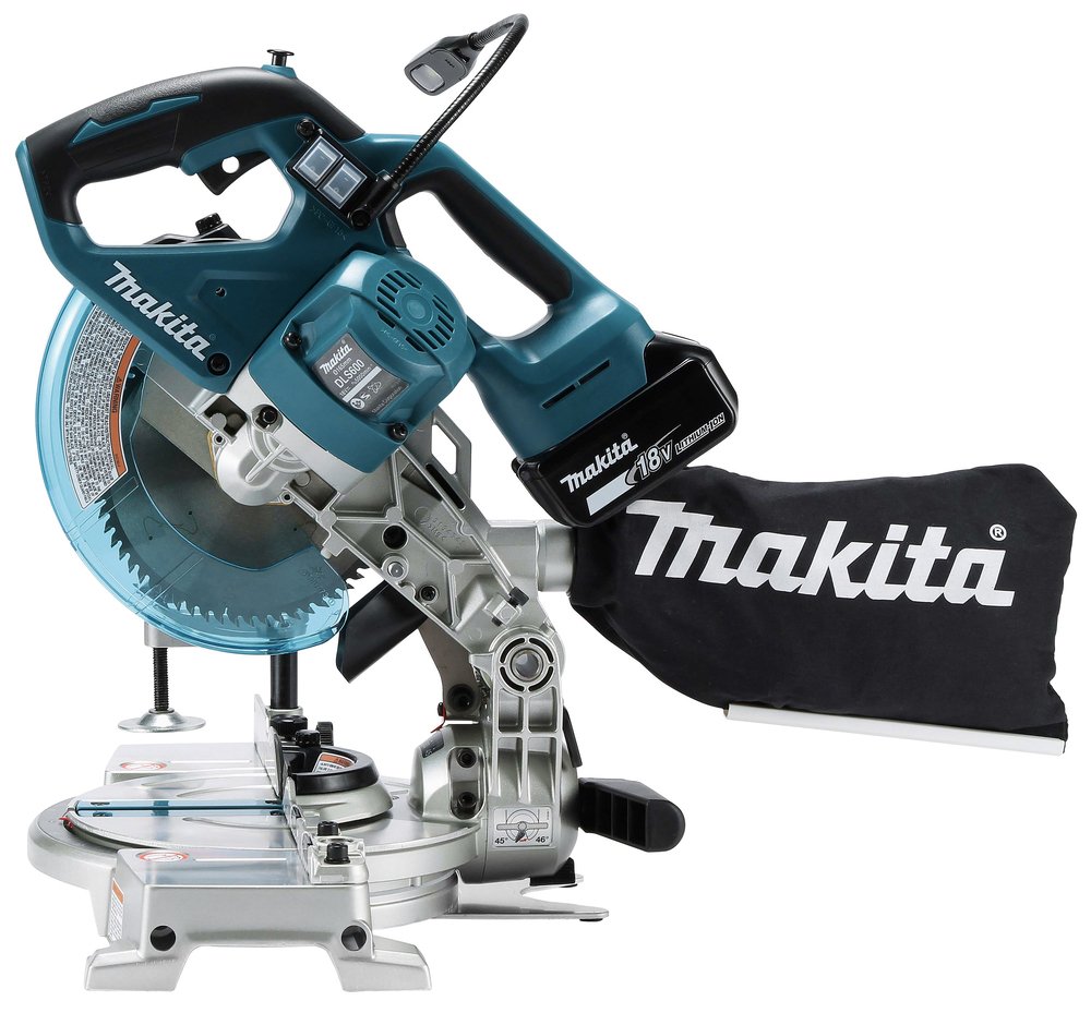 Ingletadora Lxt® Makita DLS600Z 165 Mm 000 M Mate trabajo madera aluminio - Imagen 6