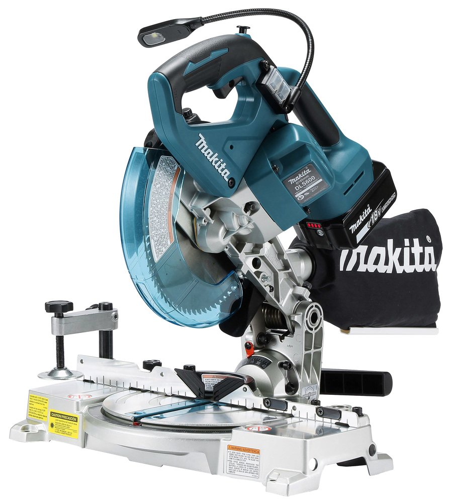 Ingletadora Lxt® Makita DLS600Z 165 Mm 000 M Mate trabajo madera aluminio - Imagen 7