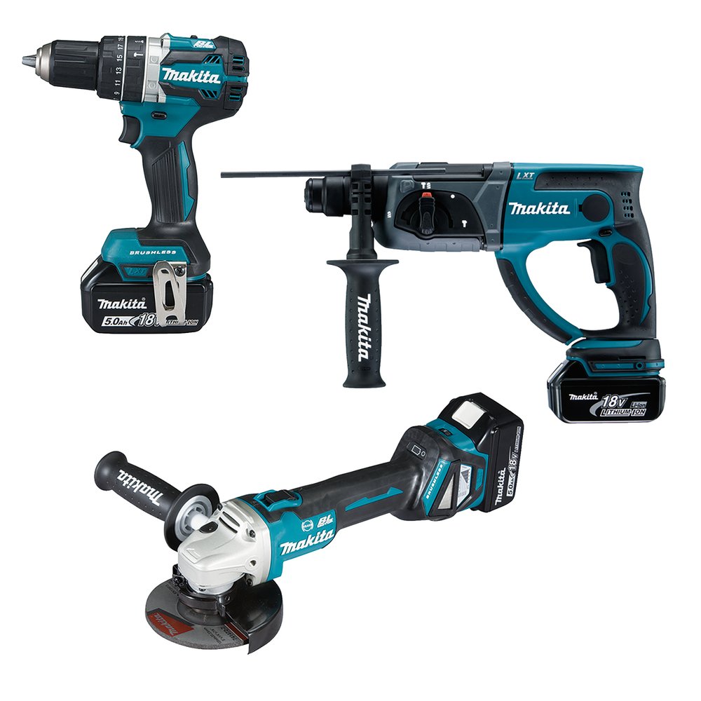 TJ Kit Combo Lxt® Makita DLX3093 18 V herramienta batería