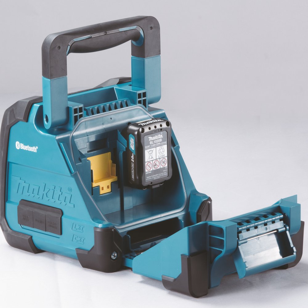 Altavoz Bluetooth Cxt® / Lxt® Makita DMR200 211X203 199 Mm Azul herramienta batería 18 V - Imagen 2